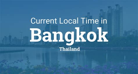 bangkok time